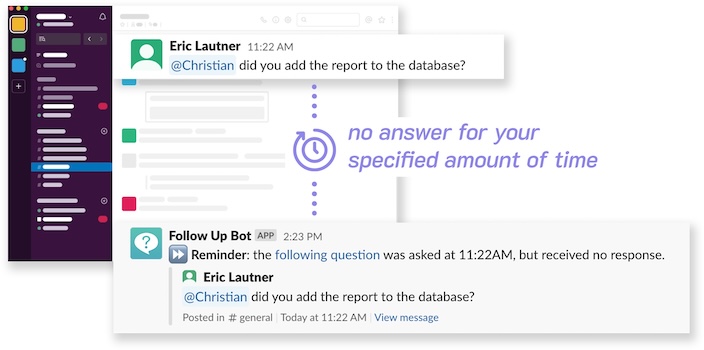 Follow Up Bot for Slack