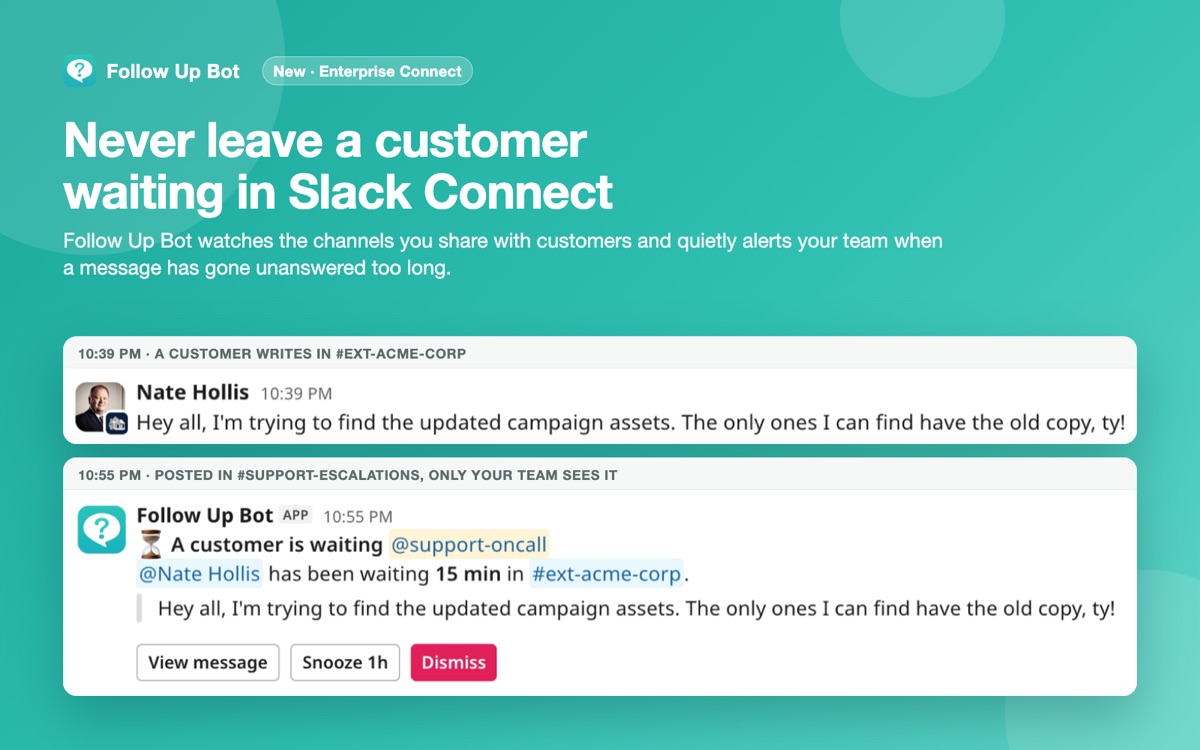 Follow Up Bot screenshot 1 of 4